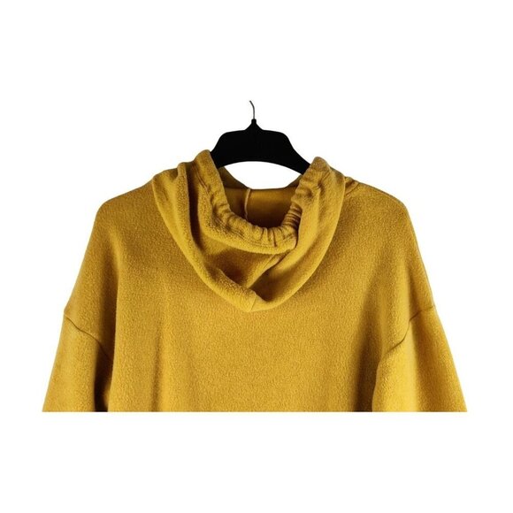 Soft Serve Hoodie Mustard Yellow Gold Hoodie Fleece Sweatshirt Very Soft Fabric - Picture 7 of 10